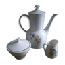 Cafetiere, milk and sugar pot, Bavarian porcelain