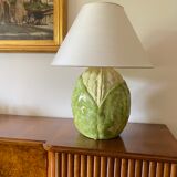 Ceramic cauliflower-shaped lamp base, Italy 1970s
