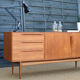 Enfilade en teck blond par McIntosh