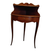 Small piece of furniture / corner bedside table in Louis XVI style