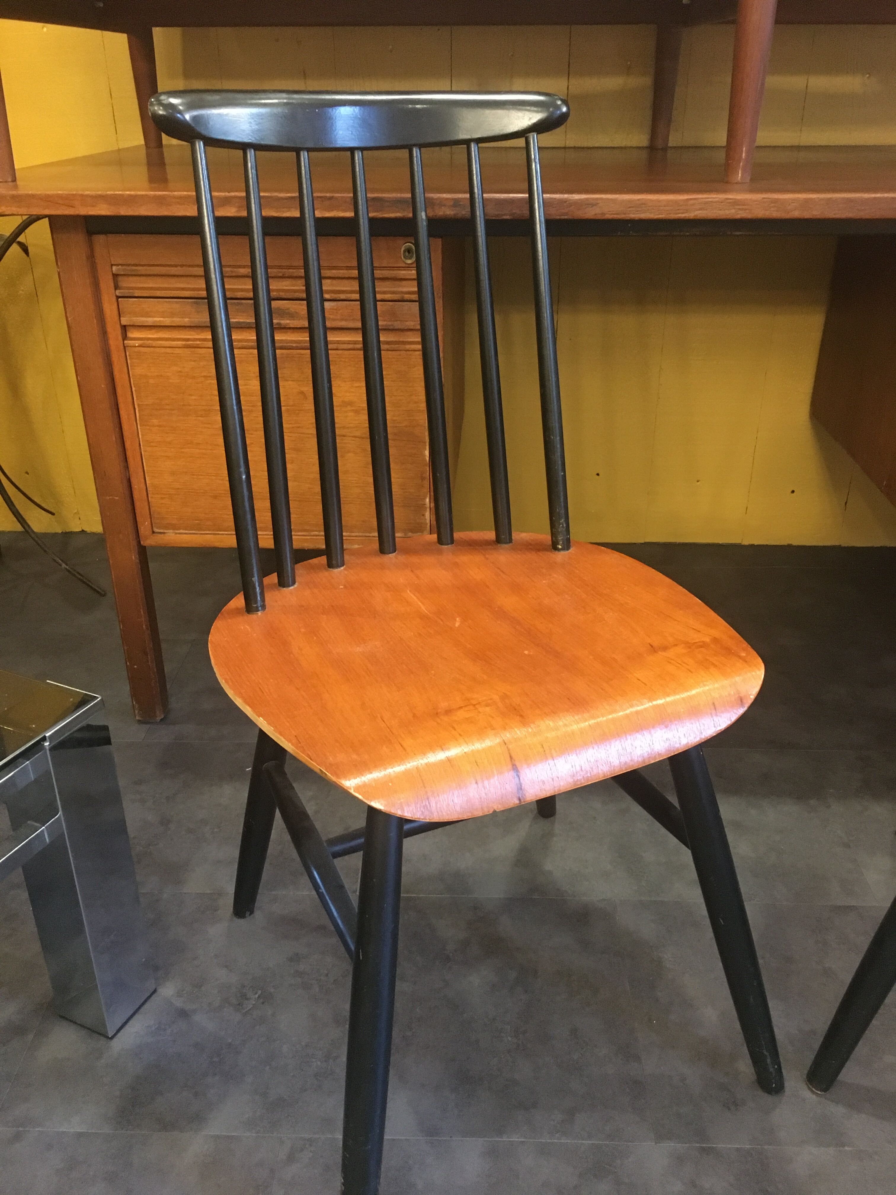 Paire de chaises Fanett d'Ilmari tapiovaara circa 1950