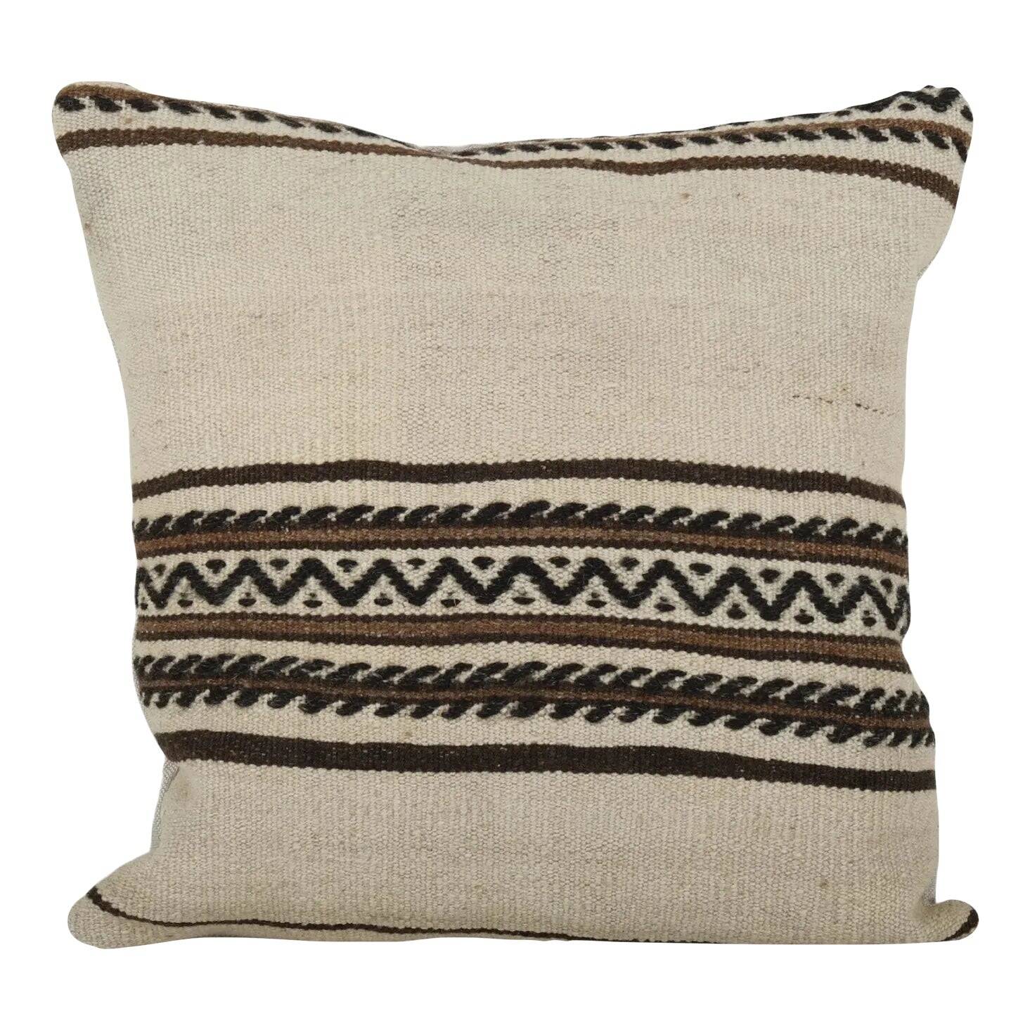 Vintage kilim cushion cover 46x46 cm