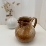 Stoneware pitcher