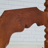 Rocking-chair, oak wood, natural fiber