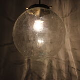 Suspension en verre du milieu du siècle Tchécoslovaquie, années 1970