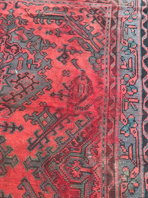 Former carpet turkish oushak done hand 170 x 238 cm