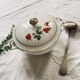 Old earthenware tureen made in France by Sarreguemines