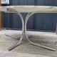 Table ovale marbre arabescato roche et bobois 1970