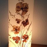 Vintage lamp dried flowers