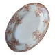 Longwy Terre de Fer oval dish