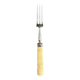 Silver and bone serving fork