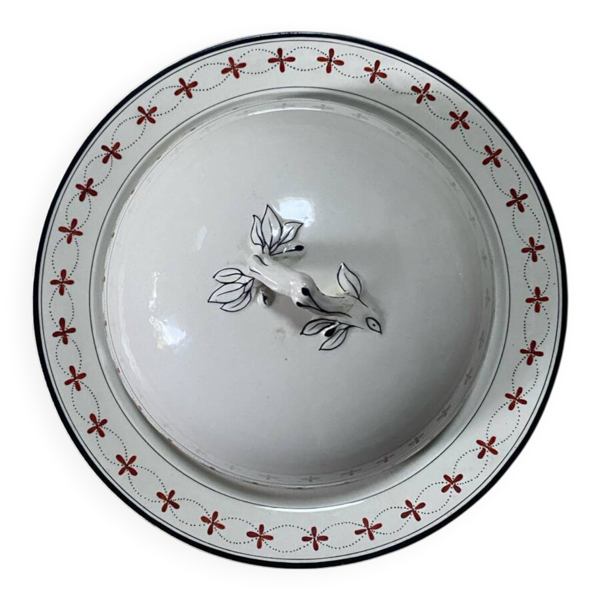 Plat cloche Wedgwood ancien