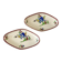 duo of raviers Villeroy & Boch La Louvière Belgian manufacture in Iron Earth early twentieth century