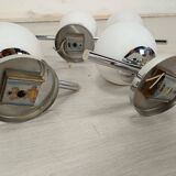 Vintage Ball wall lights, 1970s, set of 3