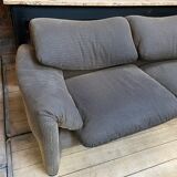 3-seater "Maralunga" sofa by Vico Magistretti