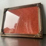 Metal gold & copper colored vintage picture frame brass