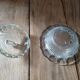 Vintage old moulded glass sugar