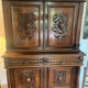 Two-body walnut buffet renaissance