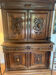 Two-body walnut buffet renaissance