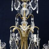 Lustre, bronze, cristal