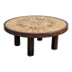 Vintage Herbier coffee table by Roger Capron