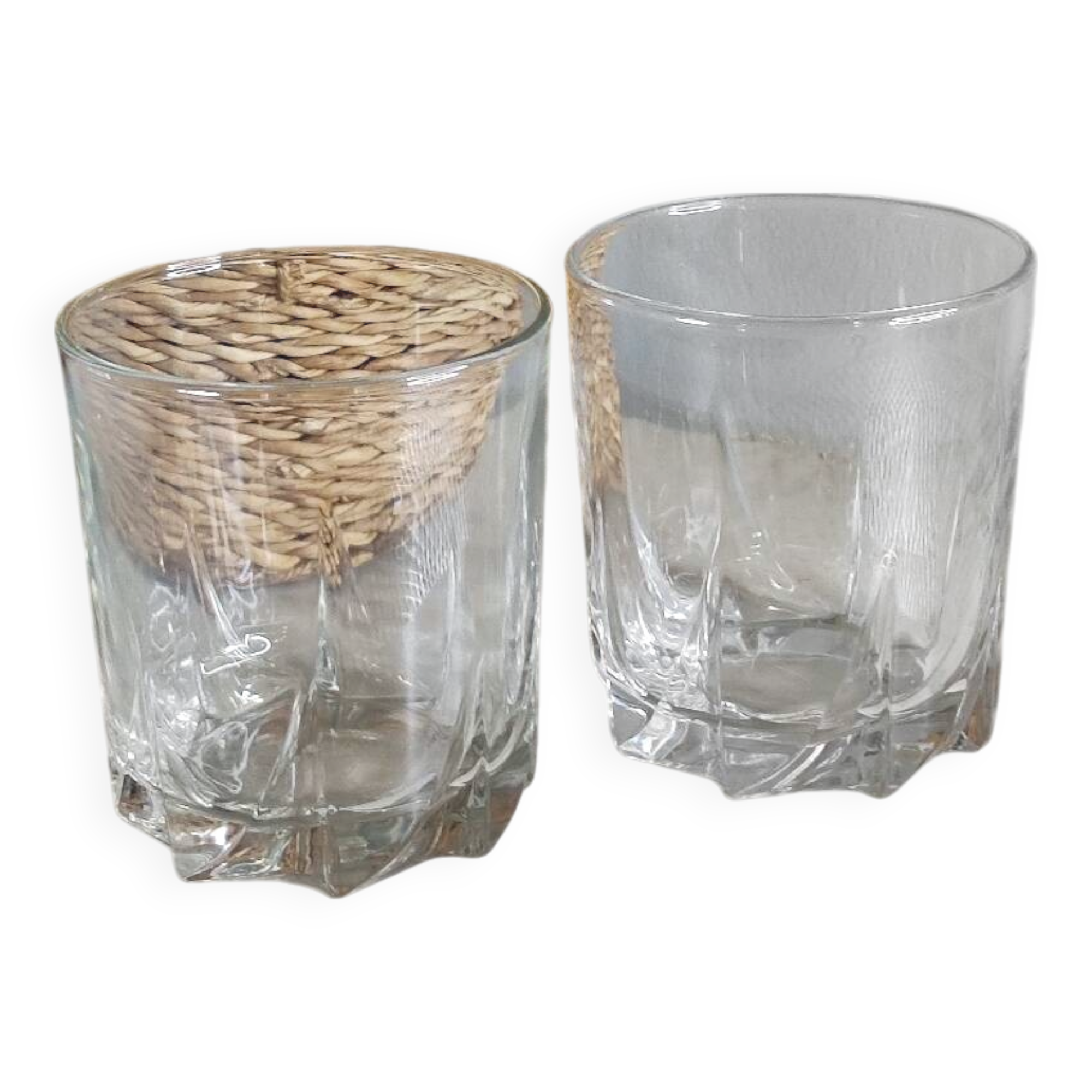 Vintage whiskey glasses