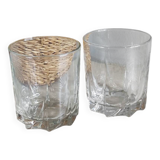 Vintage whiskey glasses