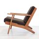 Oak Hans Wegner GE290 armchair for Getama