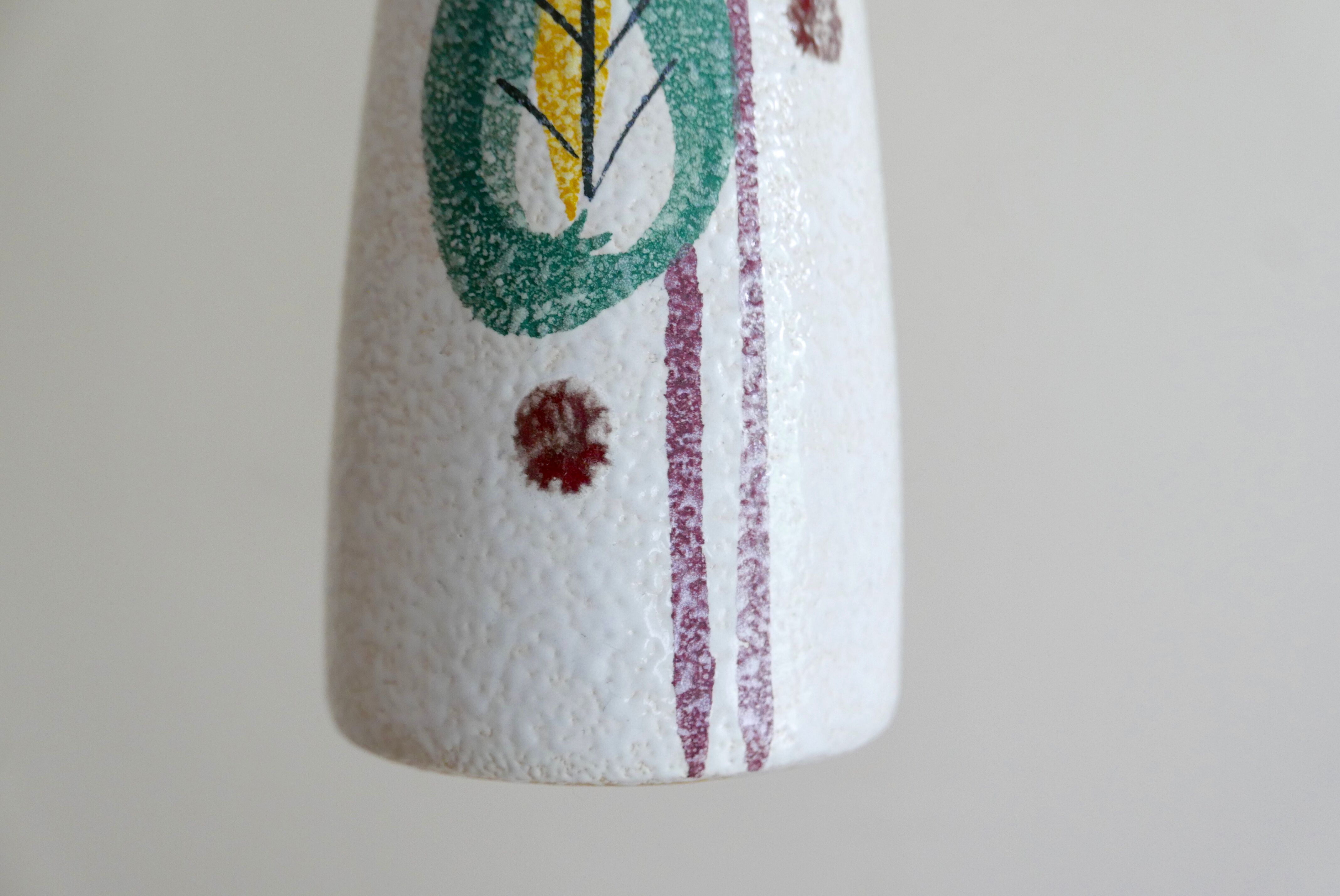 Scheurich Germany ceramic vase, 1960