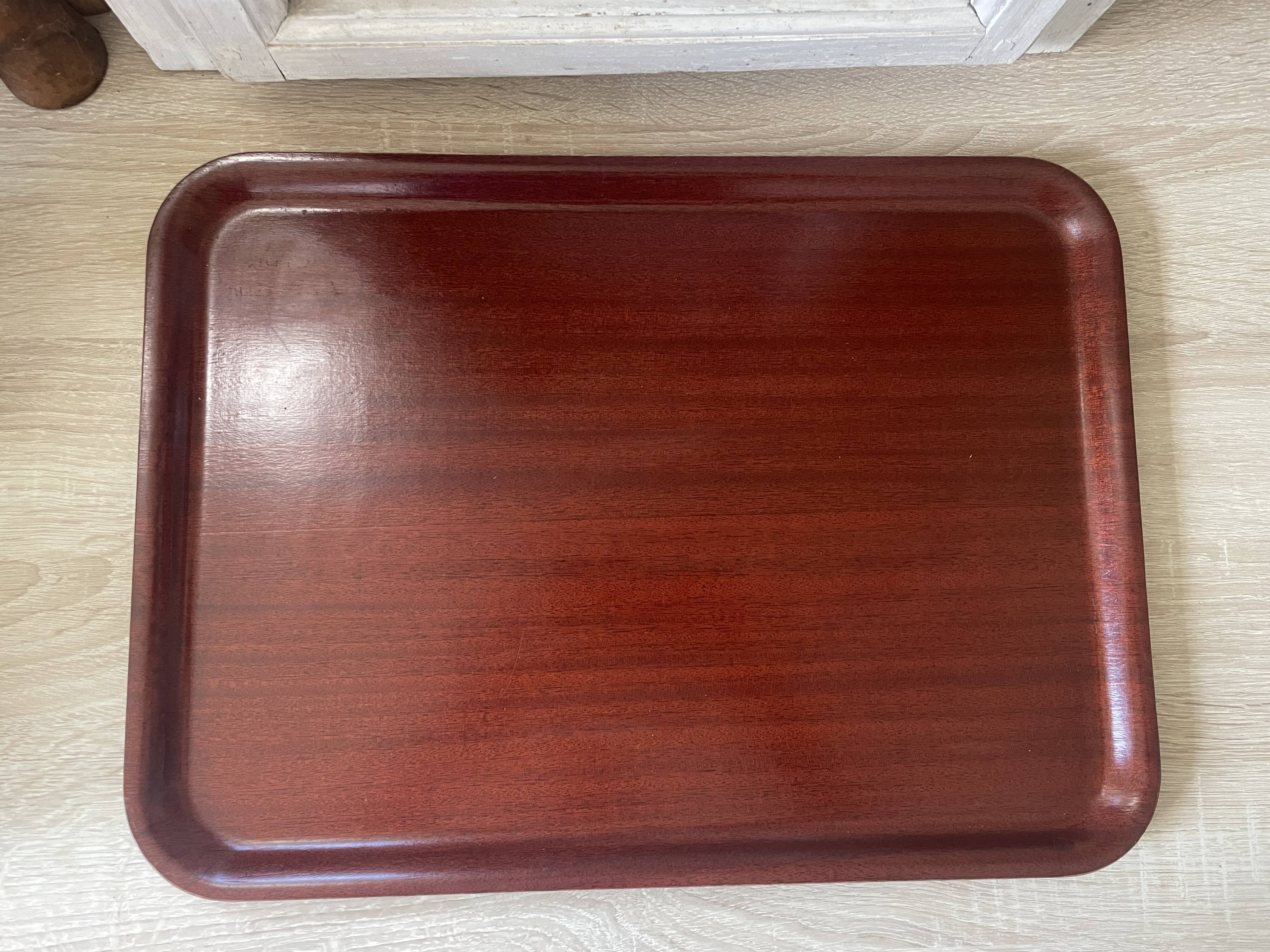 Vintage post-formed teak top