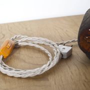 Lampe de table en céramique Løvemose, Danemark, années 1960.