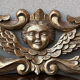 Bas relief italien chérubin