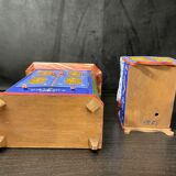 Tyrolean Miniature Wardrobe and Bed Set