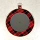 Tartan wall mirror 1960’s
