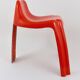 Chaise Patrick Gingembre Ginger Orange en Fibre de Verre Ginger, Paulus, France, années 1970