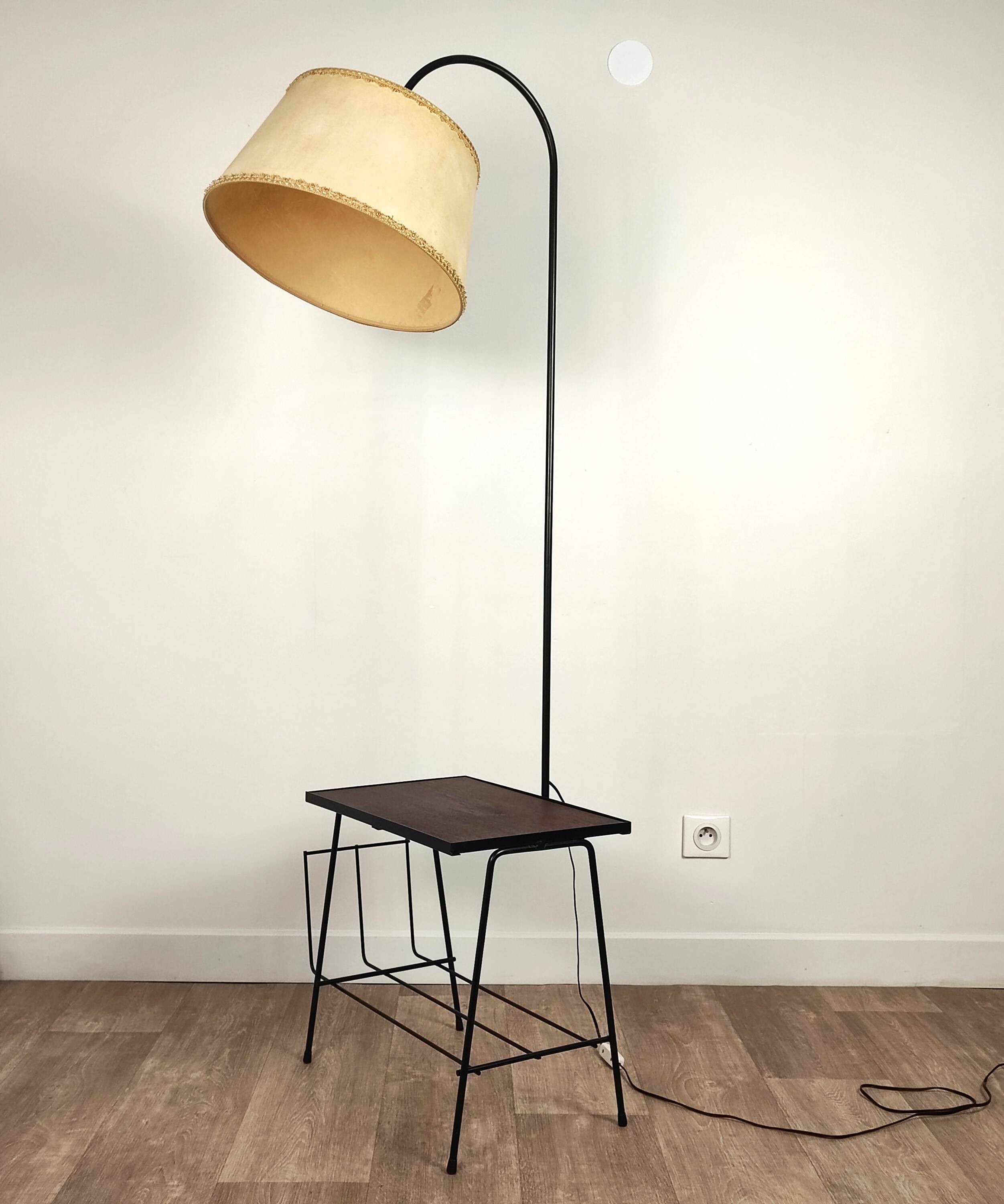 60s reading floor lamp