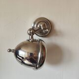 Adjustable brushed metal spotlight - articulated headlight lamp