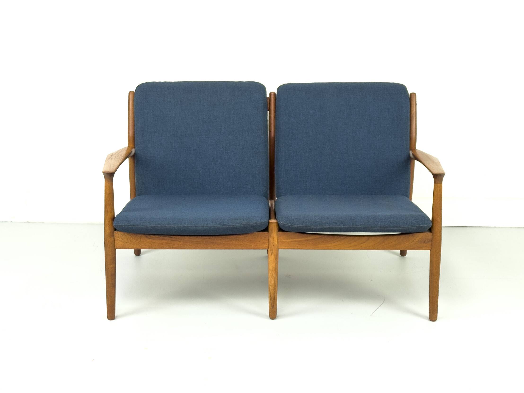 Danish Teak Lounge Sofa by Svend Aage Eriksen for Glostrup, 1960s
