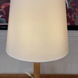 Solid wood lamp Scandinavian design 1960.