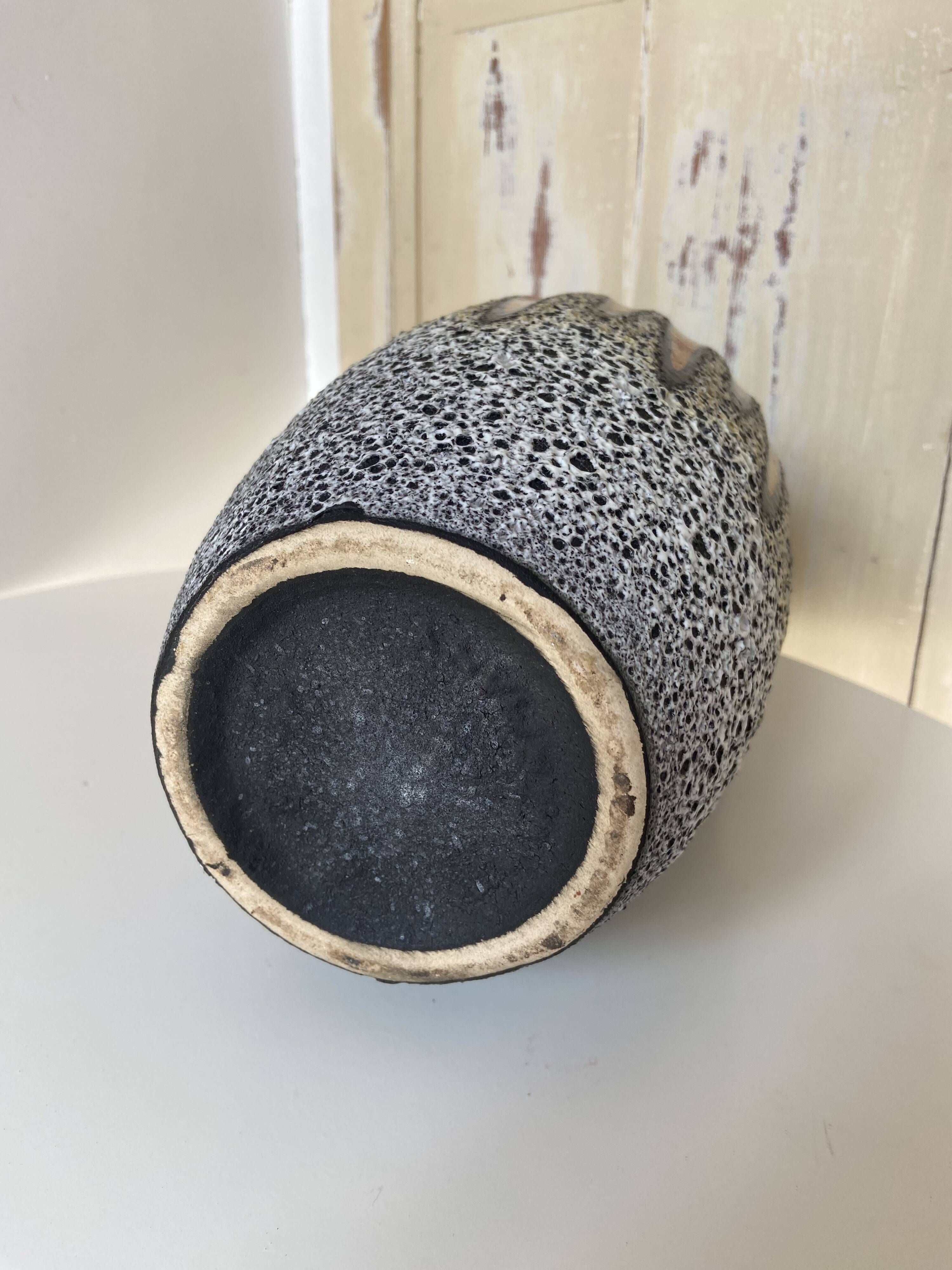 "Fat lava" style vase, West Germany mid-20th century