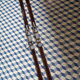 Paire de skis vintage en bois