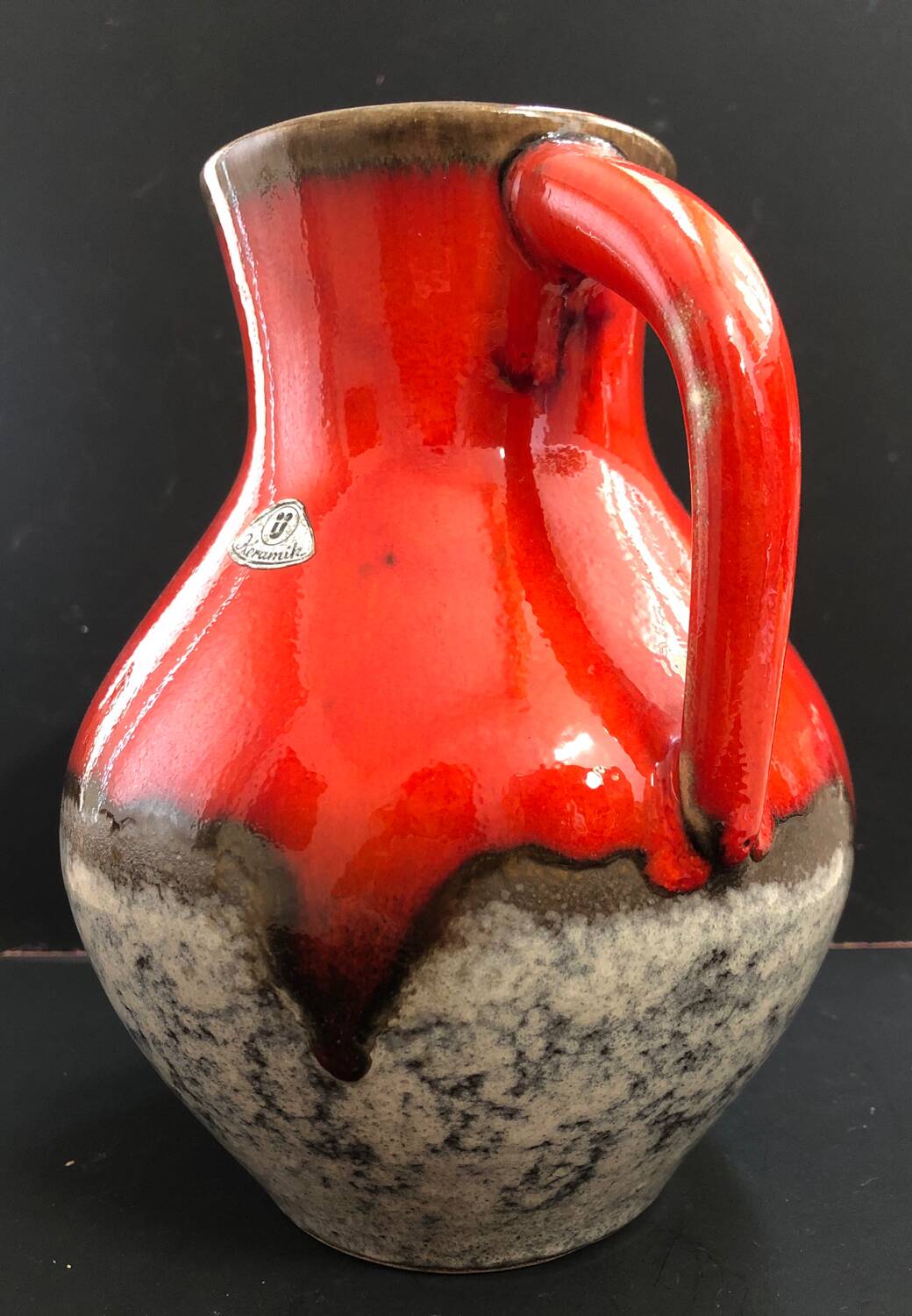 Vase Ü Keramik West Germany vintage