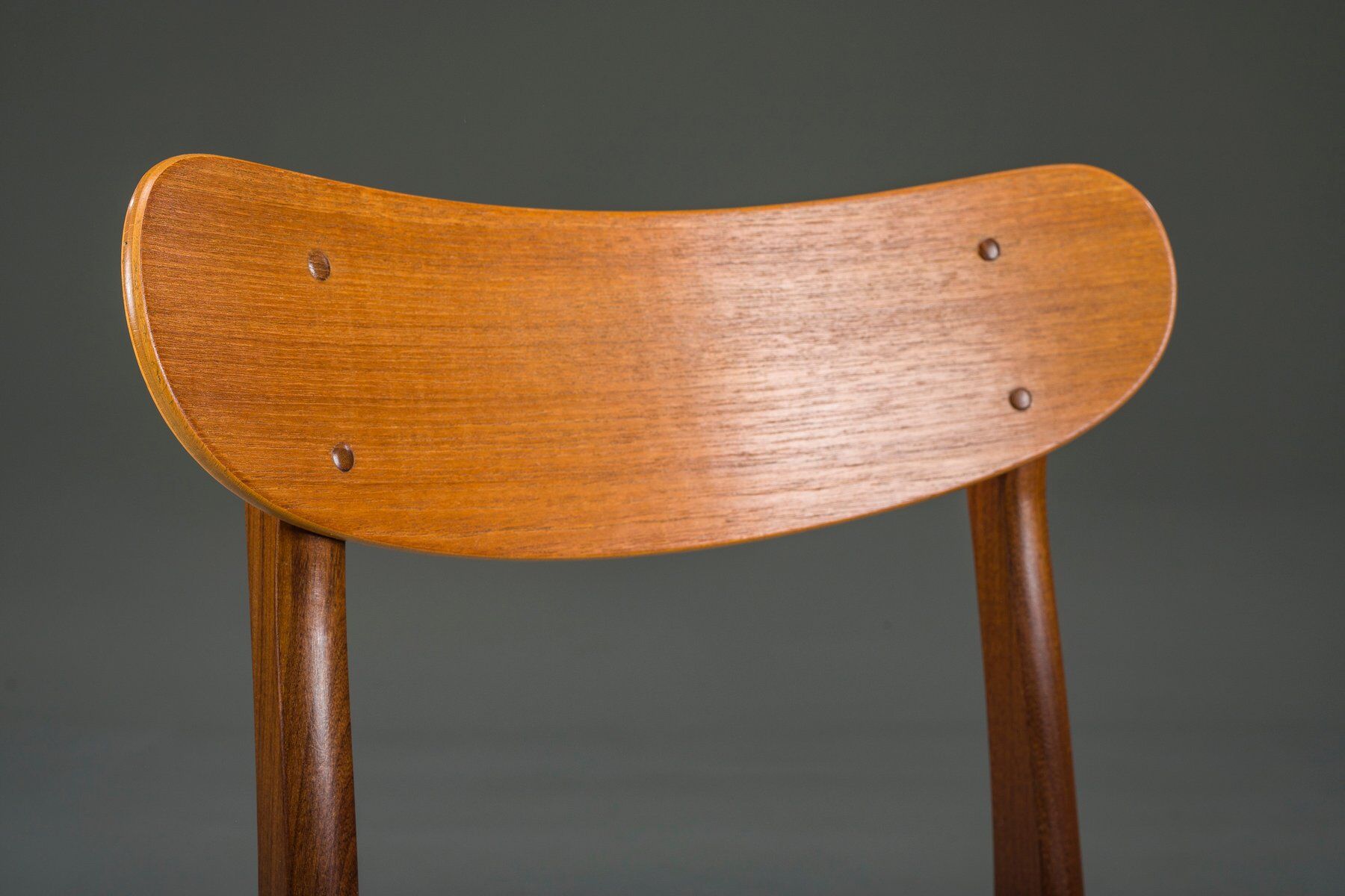 Mid-century Danish dining chair with leather upholstery from Farstrup, 1960s