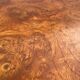 Elm burl coffee table/bar