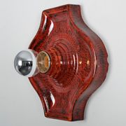 Fat Lava ceramic wall apply from Hustadt Leuchten 1970s