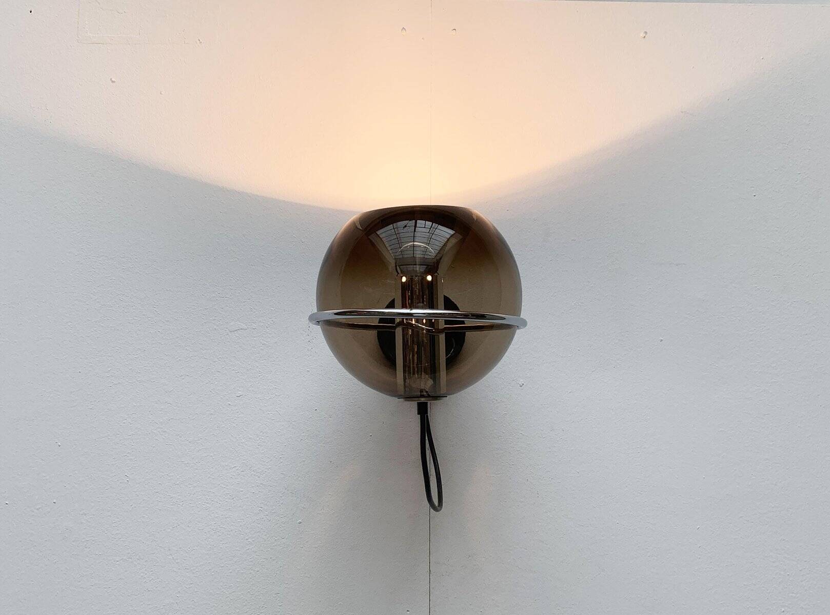 Neo-retro wall sconces from the Dutch space age by Frank Ligtelijn for Raak, set of 2.
