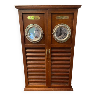 Armoire étagère style marin