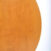 Table en bois de cerisier réglable par Jürg Bally pour Wohnhilfe, années 1950.