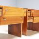 Pair of mid-century bedside tables FEMINA, Czechoslovakia 1960s
