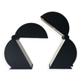 Pair of Italian Disco table lamps by Bertorelle